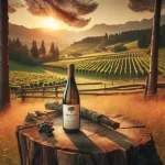 Vigne de Garganega avec des grappes de raisins mûrs sous une lumière dorée, illustrant les merveilles de ce cépage italien.