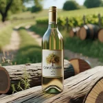 Dégustation d'un verre de Gewurztraminer vin blanc aromatique, mettant en avant ses couleurs dorées et ses notes florales délicates.