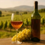 Vignoble de Muscat de Setubal ensoleillé.