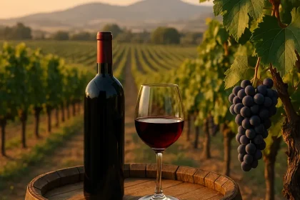 Vins du Penedes et paysages viticoles.