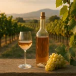 Vignoble de la région Vin Atlantique