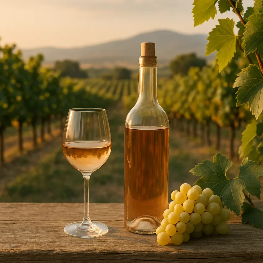 Vignoble de la région Vin Atlantique