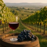 Vignobles et bouteilles de Vin Burgenland