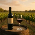 Vignes verdoyantes de Vin Margaret River