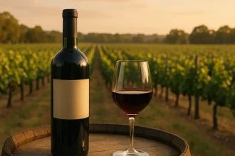 Vignes verdoyantes de Vin Margaret River