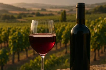 Verger de raisins à Vin Navarra