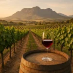 Vins de la région de Paarl en dégustation